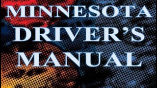 Minnesota Drivers Manual Rev 2023 v1 Audio amp Video Book 2024  Bookmarked Chapters [upl. by Lustig]