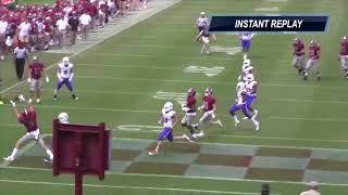 HampdenSydney Football Touchdowns vs UWPlatteville  September 16 2017 [upl. by Hasina542]