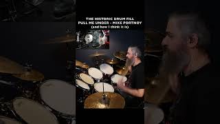 THE HISTORIC DRUM FILL OF “PULL ME UNDER” Mike Portnoy  DREAM THEATER [upl. by Ijok879]