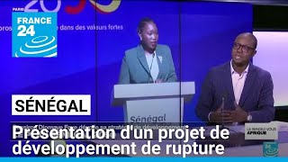 Sénégal  présentation dun projet de développement de rupture annonce Ousmane Sonko [upl. by Ardnauqal]