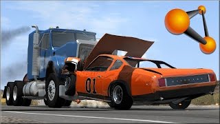 BeamNG Drive Trucks Vs Cars 6  Insanegaz [upl. by Most]