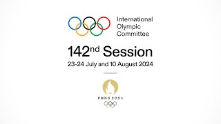 142nd IOC Session  Day 2 [upl. by Nodnnarb251]