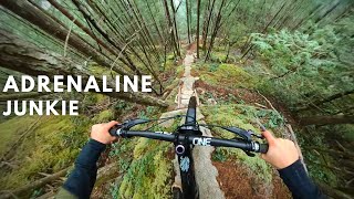 Crazy Speed Down the Gnarliest Mountain Bike Trails [upl. by Barabas]