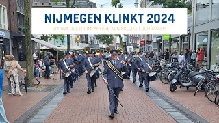 Vrijwillige Drumfanfare Koninklijke Luchtmacht  Nijmegen Klinkt 2024 [upl. by Coveney723]