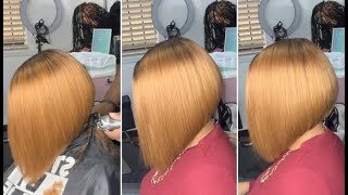 Quick Creative Bob amp Graduated Layered Bob Haircut with Clipper  Beauty Bob Hairstyles [upl. by Clementis]