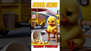 Bakso Tumpah Bebek Sedih Banget 😢🍲 bebeklucu duckshorts bebek ai shorts [upl. by Ynner]