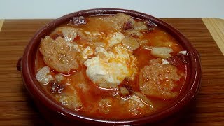 SOPA DE AJO  SOPA CASTELLANA [upl. by Roice]