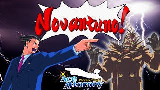 Lets Play Phoenix Wright AA 91 Guerra dinganni [upl. by Morez]