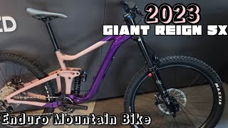 2023 GIANT REIGN SX MEDIUM  WEIGHT  GIANT ENDURO MOUNTAIN BIKE [upl. by Zeni]