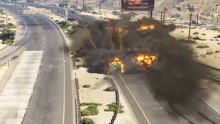 Israeli Secret Weapon Supply Convoy Destroyed by Irani Fighter Jets Drone amp Helicopter GTA V [upl. by Aneladdam]