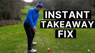 PERFECT GOLF SWING TAKEAWAY DRILL  For Your Driver amp Irons [upl. by Otsenre]