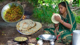 Gujarat Indian Village Cooking  Drumstick Recipe  Village Food  Village Life In India [upl. by Naitsirhk]