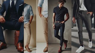 5 Stylish Work Outfit Trousers Every Guy Should Own [upl. by Adnilev]