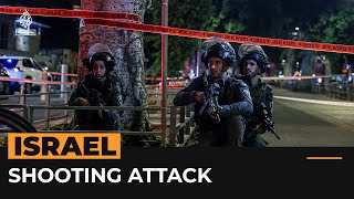 Shooting attack in Tel Aviv  AJ shorts [upl. by Ydissac]