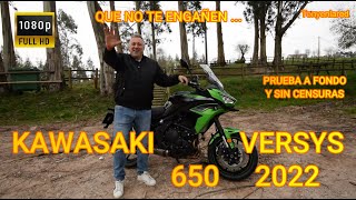 Kawasaki Versys 650 2022Lo que nadie te cuenta [upl. by Enicnarf]