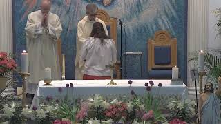 Queenship of Mary Church Northampton PA 4624 Divine Mercy Sunday [upl. by Vrablik]