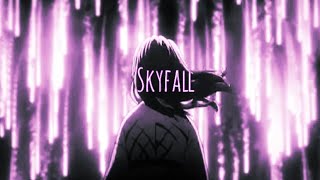 Skyfall Adeleaudio edit  slowed amp reverbed  A Silent Voice [upl. by Enneite]