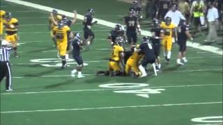 South Dakota Mines Football vs Black Hills State Sept 14 2013 [upl. by Llenaej]