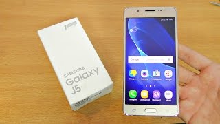 Samsung Galaxy J5 2016 Unboxing Setup amp First Look 4K [upl. by Samuella]