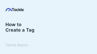 How to Create a Tag [upl. by Dylan]