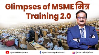 Glimpses of MSME MITRA Training 20 on April 23 2024 at New Delhi [upl. by Renie]