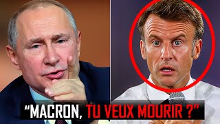 Pourquoi Poutine veut quotDétruire Macronquot Ce Que Les Médias Nous Cachent  H5 Motivation [upl. by Higginbotham]