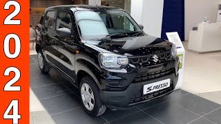 2024 Maruti Suzuki S Presso Black colour FULL Detailed Review Black Colour Interiors Features [upl. by Ahsad]