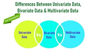 Differences Between Univariate Data Bivariate Data and Multivariate Data [upl. by Atinod]