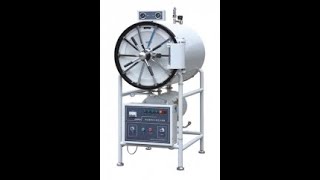 150L Horizontal Cylindrical Pressure Steam Sterilizer Autoclave CCS150YDA [upl. by Alexio]