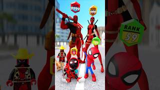 Thanos Did You Just Bully My Deadpool Baby Part 5 gta spiderman funnyvideo homemaranha [upl. by Piggy]