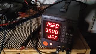 charging 6s LTO lithium battery with Rockseed power supply RS310P how to set up [upl. by Lemra]