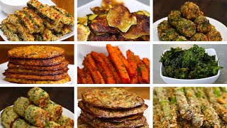 10 Easy LowCarb Veggie Snacks [upl. by Magdala985]