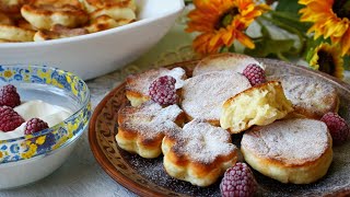 На сніданок  ПАМПУШКИ  Млинці НА СМЕТАНІ  Без духовки СМАЧНО  Кухня як Релакс [upl. by Eittod]