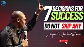 Destiny Isnt Luck Its a Choice Learn the 7 Keys Successful People Use  Apostle Joshua Selman [upl. by Beattie]