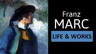 FRANZ MARC  Life Works amp Painting Style  Great Artists simply Explained in 3 minutes [upl. by Egamlat]