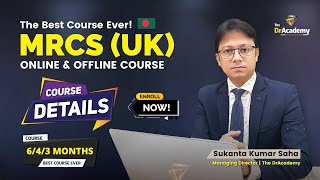 MRCS UK A 643 MONTHS 👨‍💻 ONLINE 👨‍🏫 OFFLINE COURSE  THE DR ACADEMY [upl. by Dunseath]