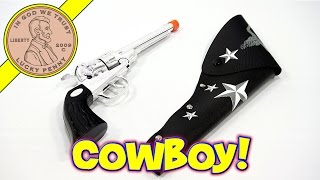 CowboyDave Shootin A Toy Cap Gun  Bonus Lightning Strike [upl. by Atnuhs79]