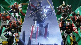 Goseiger All Gattai Gosei great  Gosei ultimate [upl. by Allsun]