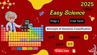 Attempts of Elements Classification  Prep1  Unit 1  Lesson 2  Part 13 [upl. by Rooker]