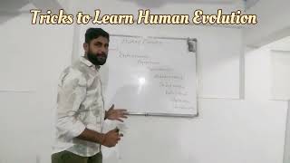 Tricks to learn human evolution  Class 10th  SSC Board  Kartik Tiwari Sir [upl. by Marasco]