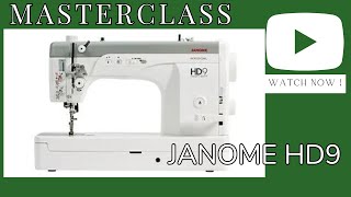 How to Properly Clean and Maintain Your Janome HD9 Sewing Machine  Sewing machine for bag making [upl. by Ellehcit]