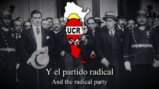 quotMarcha Radicalquot Argentine Radical Song English  Spanish Lyrics [upl. by Anaihr891]