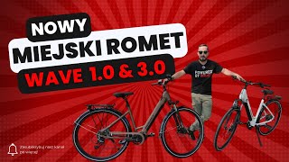 Fajny miejski rower elektryczny Sprawdź NOWOŚĆ Romet Wave 10 i 30 [upl. by Hills224]