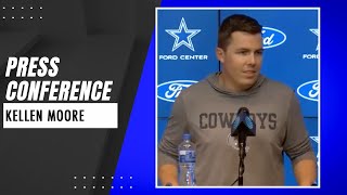 Kellen Moore Press Conference  Dallas Cowboys 2022 [upl. by Raff994]