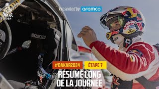 Le résumé de lÉtape 7 présenté par Aramco  Dakar2024 [upl. by Drucill]