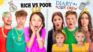 RICH vs POOR Funny Pranks Diary of a KJAR Crew [upl. by Grubb]