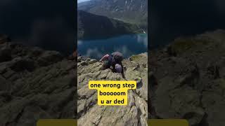 Besseggen Norway Mind the gap adventure hiking climbing nature travel [upl. by Selhorst109]