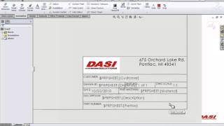 SolidWorks Title Blocks in 10 Minutes [upl. by Yssep]