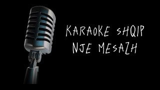 Karaoke shqip  Vetem Nje Mesazh Eli Malaj x Robert Berisha [upl. by Worrell156]