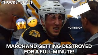 Marchand Getting Destroyed for a Full Minute [upl. by Brookhouse]